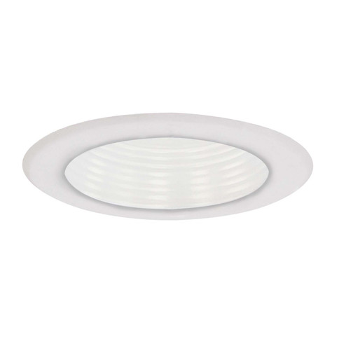 Rec Inc 5'' Trim 5'' Baffle Splay Trim W/ Flange in White (167|NT-5001W)