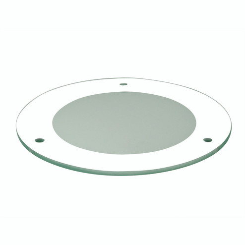 Rec Inc Accessories 5'' Glass,Clear Out,Frost in Frosted Center (167|NTG-5CF)