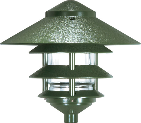 One Light Outdoor Lantern in Green (72|SF76-636)