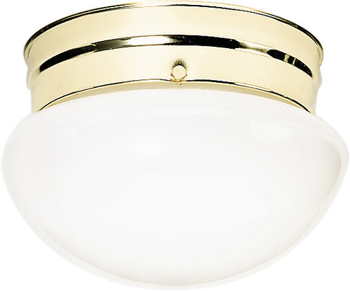 Two Light Flush Mount in Polished Brass (72|SF77-061)