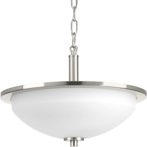 Replay Two Light Semi-Flush Convertible in Brushed Nickel (54|P3424-09)
