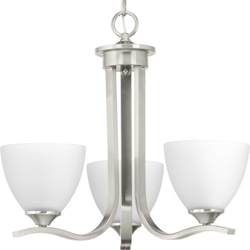 Laird Three Light Chandelier in Brushed Nickel (54|P400062-009)