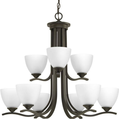 Laird Nine Light Chandelier in Antique Bronze (54|P400064-020)