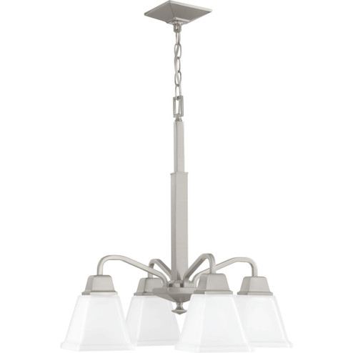 Clifton Heights Four Light Chandelier in Brushed Nickel (54|P400118-009)