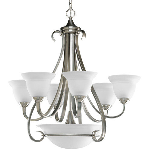 Torino Six Light Chandelier in Brushed Nickel (54|P4417-09)