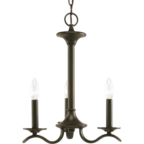 Inspire Three Light Chandelier in Antique Bronze (54|P4632-20)