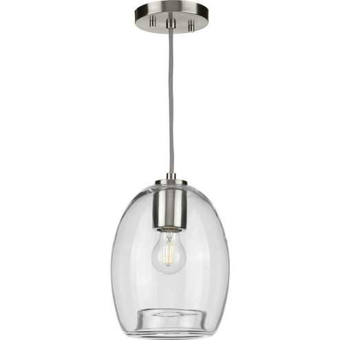 Caisson One Light Mini Pendant in Brushed Nickel (54|P500159-009)