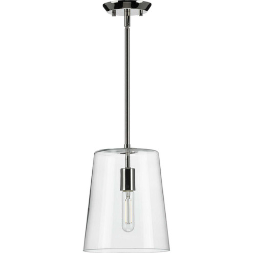 Clarion One Light Pendant in Polished Nickel (54|P500241-104)