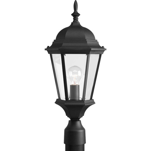Welbourne One Light Post Lantern in Textured Black (54|P5482-31)