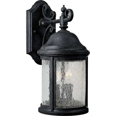 Ashmore Two Light Wall Lantern in Textured Black (54|P5649-31)