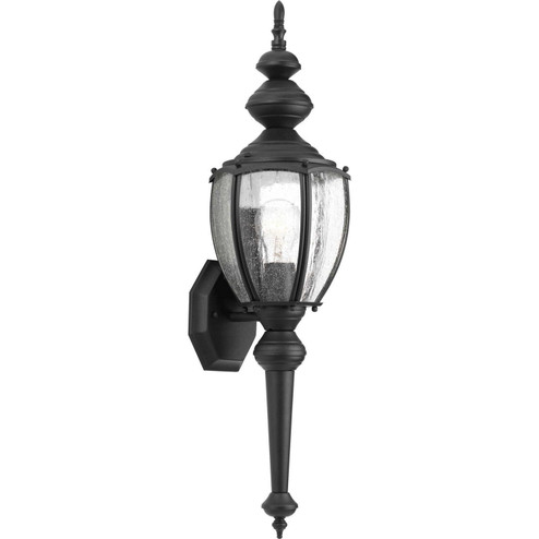 Roman Coach One Light Wall Lantern in Black (54|P5767-31)