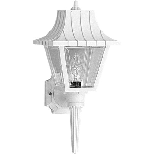 Mansard One Light Wall Lantern in White (54|P5815-30)