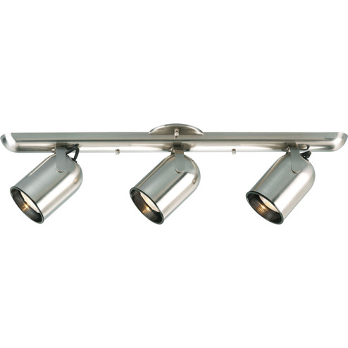 Directional Three Light Wall/Ceiling Fixture in Brushed Nickel (54|P6160-09)