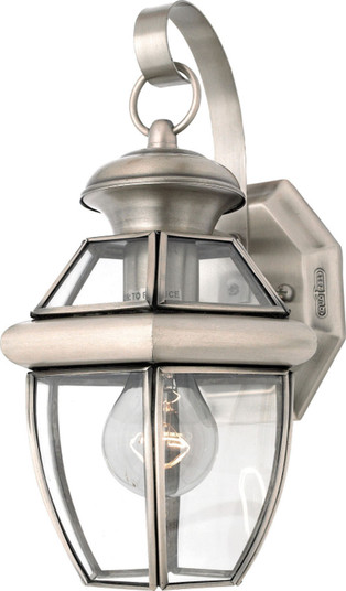 Newbury One Light Outdoor Wall Lantern in Pewter (10|NY8315P)