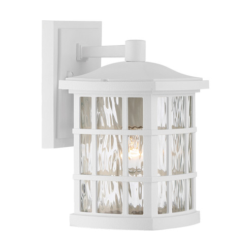 Stonington One Light Outdoor Wall Lantern in Matte White (10|SNN8406W)