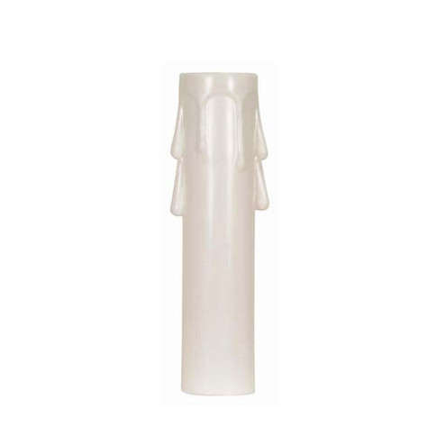 Candle Cover in White (230|90-1505)