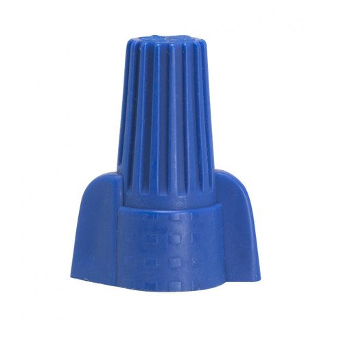 Wing Nut Wire Connector With Spring Inserts in Blue (230|90-2241)