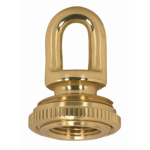 Screw Collar Loop With Ring in Polished / Lacquered (230|90-2297)