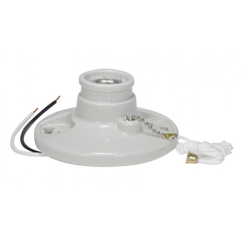 On-Off Pull Chain Ceiling Receptacle (230|90-2639)