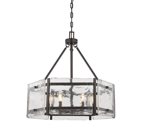 Glenwood Six Light Pendant in English Bronze (51|7-3040-6-13)