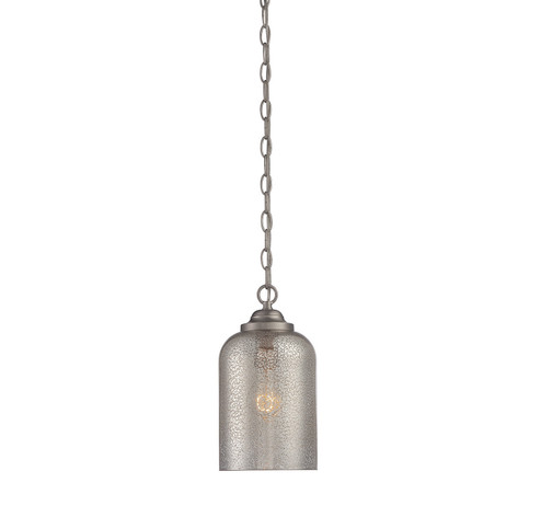 Bally One Light Pendant in Satin Nickel (51|7-701-1-SN)