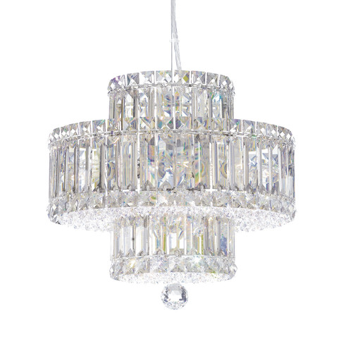 Plaza Nine Light Pendant in Stainless Steel (53|6671S)