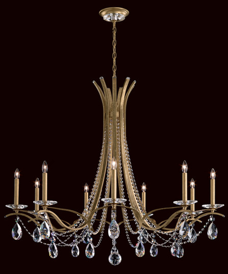 Vesca Nine Light Chandelier in Etruscan Gold (53|VA8339N-23H)