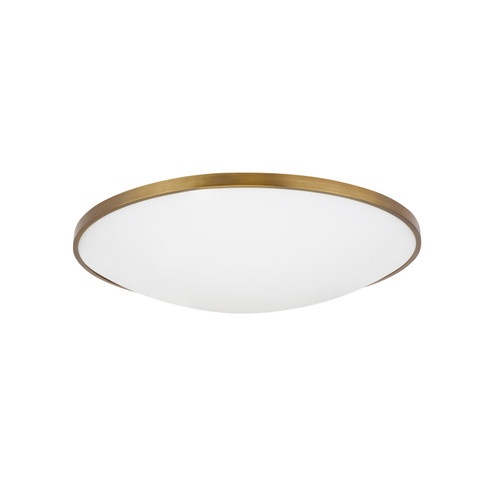 Vance LED Flush Mount in Aged Brass (182|700FMVNC24A-LED930)