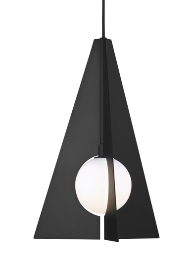 Orbel One Light Pendant in Matte Black (182|700TDOBLPB)