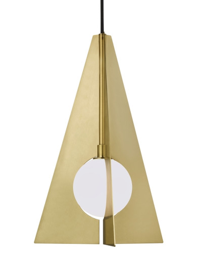Orbel LED Pendant in Aged Brass (182|700TDOBLPR-LED930)