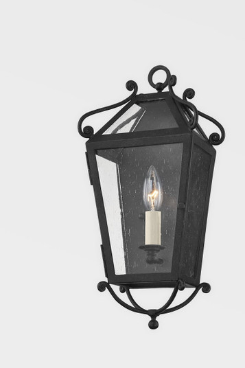 Santa Barbara County One Light Wall Sconce in French Iron (67|B4121-FRN)