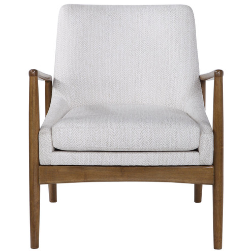 Bev Accent Chair in Solid Wood (52|23519)