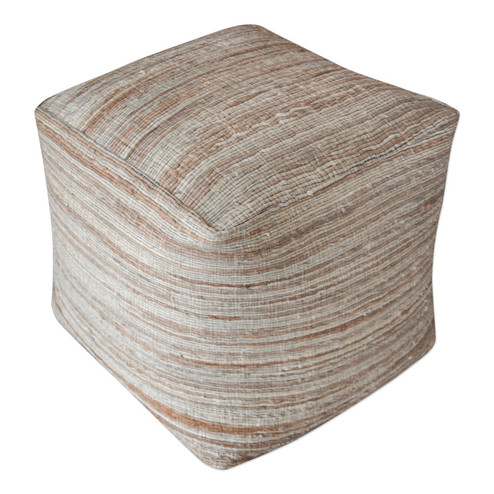 Shiro Pouf in Butterscotch And Light Tan (52|23958)