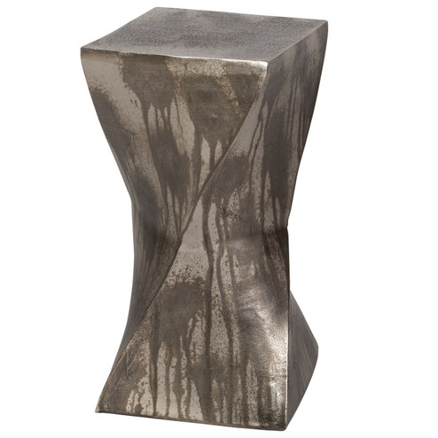 Euphrates Accent Table in Tarnished Silver (52|25063)