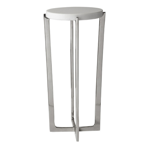 Waldorf Drink Table in Polished Nickel (52|25099)