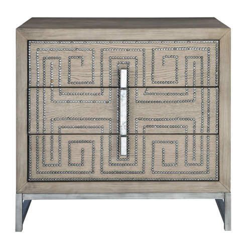 Devya Accent Chest in Aged Pewter (52|25369)