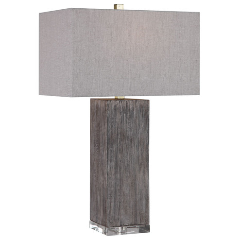 Vilano One Light Table Lamp in Antiqued Brushed Brass (52|26227)