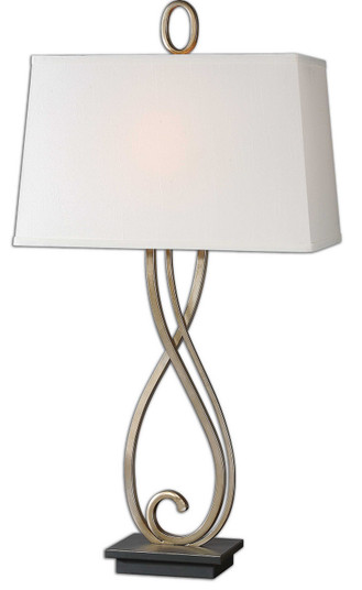 Ferndale One Light Table Lamp in Antiqued Silver-champagne w/Dark Bronze (52|26341)