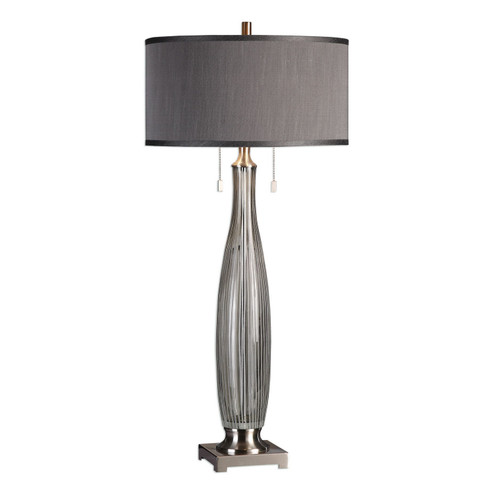 Coloma Two Light Table Lamp in Brushed Nickel (52|27199)