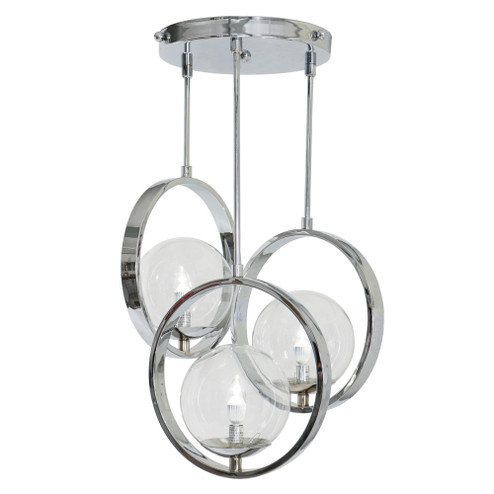 Elite Three Light Chandelier in Chrome (247|722050)