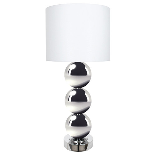 Around The World Two Light Table Lamp in Chrome (247|792972)