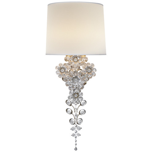 Claret One Light Wall Sconce in Burnished Silver Leaf (268|ARN 2226BSL-L)