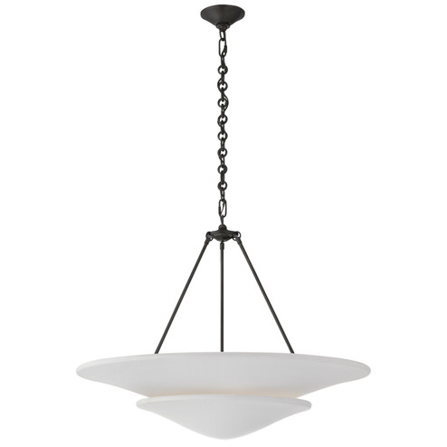 Mollino Six Light Chandelier in Bronze (268|ARN 5427BZ-PW)