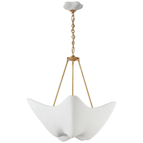 Cosima Five Light Chandelier in Hand-Rubbed Antique Brass (268|ARN 5428HAB-PW)