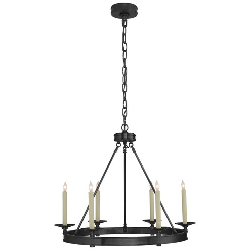 Launceton Six Light Chandelier in Bronze (268|CHC 1600BZ)