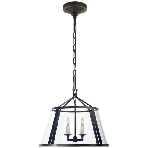 Darlana Pendant Four Light Pendant in Aged Iron (268|CHC 2201AI-CG)