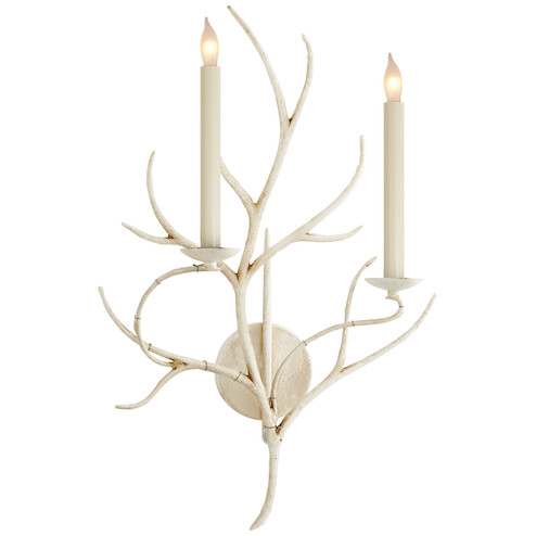 Branch Two Light Wall Sconce in Old White (268|CHD 2470OW)