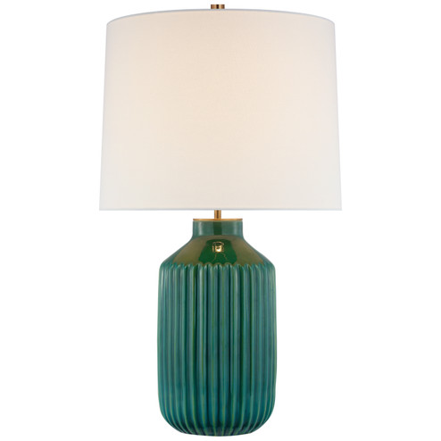 Braylen LED Table Lamp in Emerald Green Crackle (268|KS 3636EGC-L)