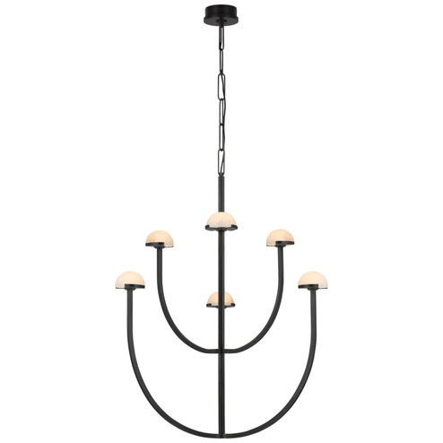 Pedra LED Chandelier in Bronze (268|KW 5621BZ-ALB)