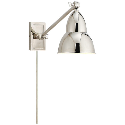 French Library2 LED Wall Sconce in Polished Nickel (268|S 2601PN)